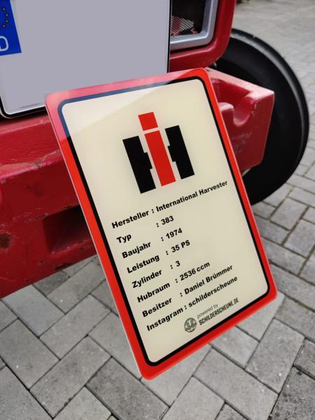 IHC Präsentationsschild